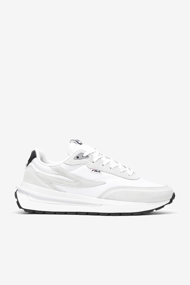 Fila Renno Premium Trainers White - Mens - 50781BUMK